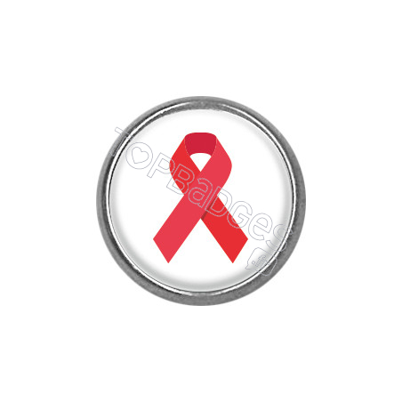 Pins rond : Lutte contre le sida