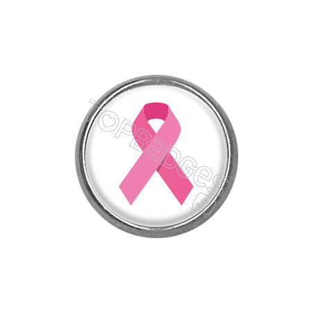 Pins rond : Octobre rose