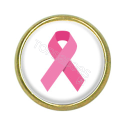 Pins rond : Octobre rose