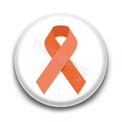 Badge : Ruban orange