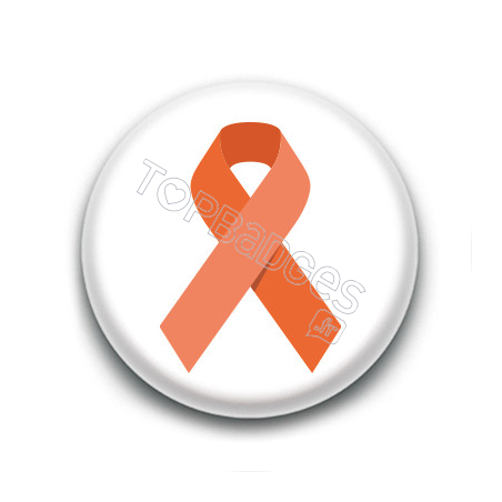 Badge : Ruban orange