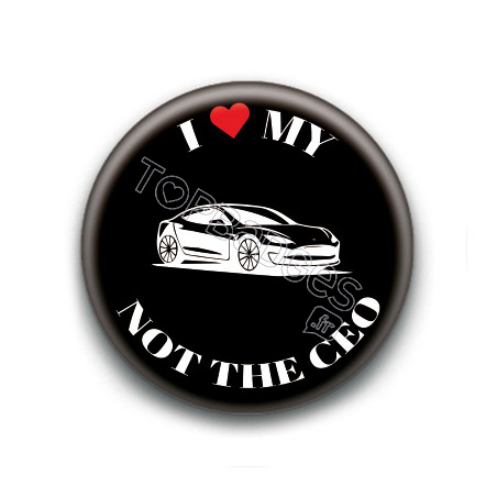 Badge : I love my Tesla not the CEO