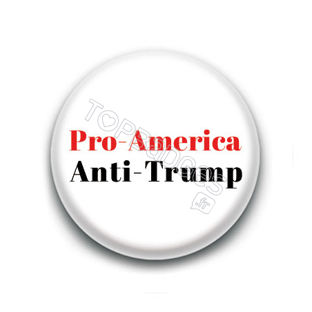 Badge : Pro-America Anti-Trump