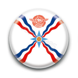 Badge : Drapeau des assyriens