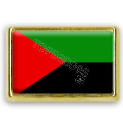 Pins rectangle : Nouveau Drapeau de la Martinique