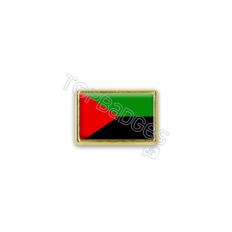 Pins rectangle : Nouveau Drapeau de la Martinique