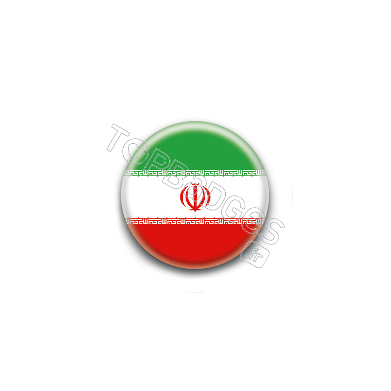 Badge : Drapeau Iran