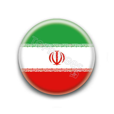 Badge : Drapeau Iran