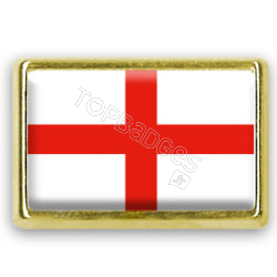 Pins rectangle : Drapeau de l'Angleterre