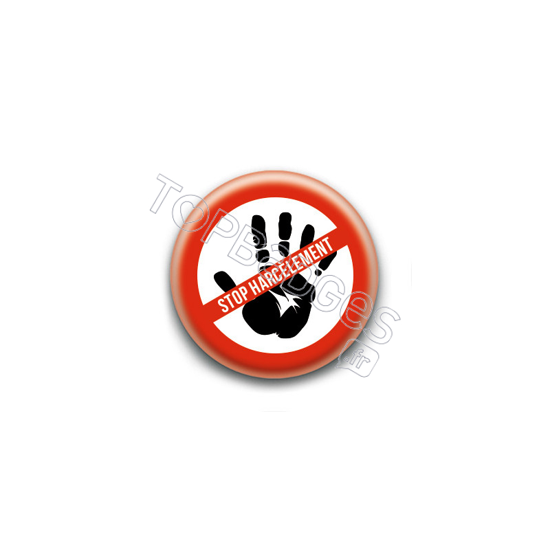 Badge : Stop harcèlement