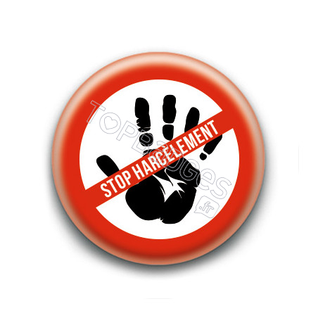 Badge : Stop harcèlement