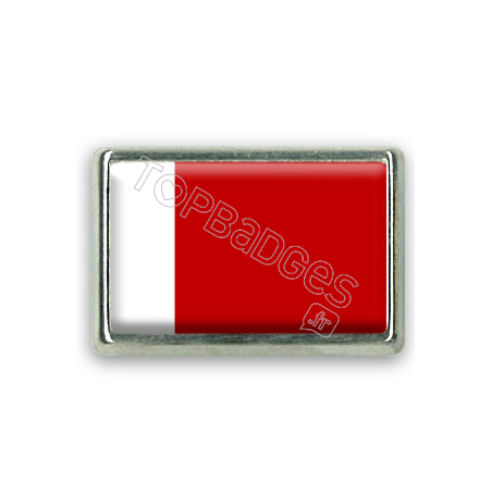 Pins rectangle : Drapeau de Dubaï