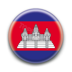 Badge : Drapeau Cambodge