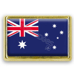 Pins rectangle : Drapeau Australie