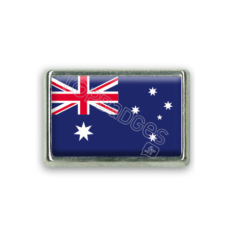 Pins rectangle : Drapeau Australie