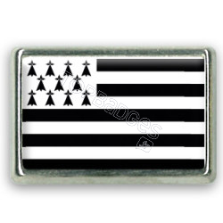 Pins rectangle : Drapeau Bretagne Pins rectangle : Drapeau Bretagne