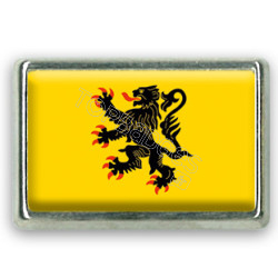 Pins rectangle : Drapeau Nord-Pas-de-Calais