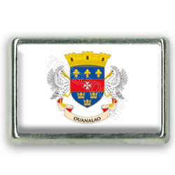 Pins rectangle : Drapeau Saint Barthélémy
