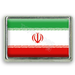 Pins rectangle : Drapeau Iran