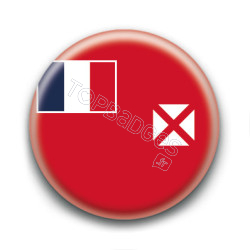 Badge : Drapeau Wallis et Futuna