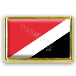 Pins rectangle : Drapeau de Sealand