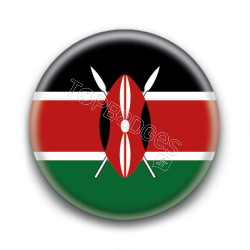 Badge : Drapeau Kenya
