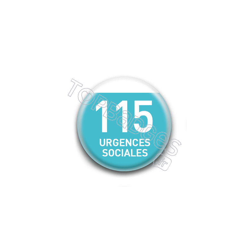Magnet rond : 115 Urgences sociales