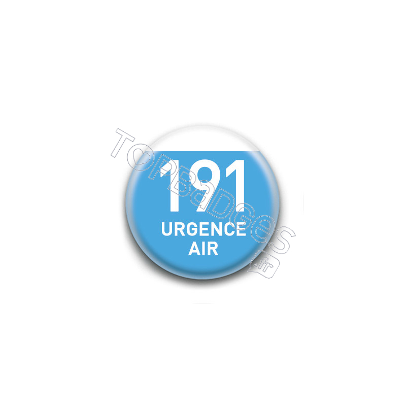 Magnet rond : 119 Urgence air
