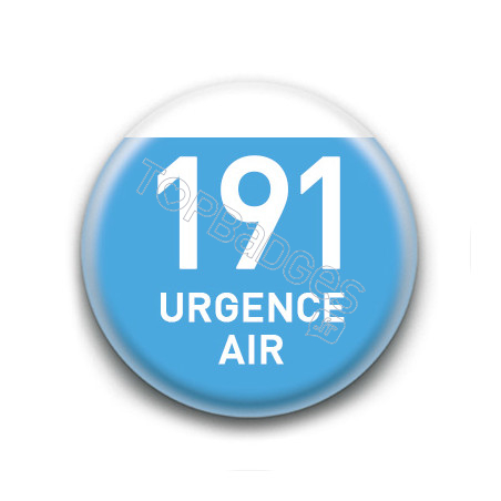 Magnet rond : 119 Urgence air