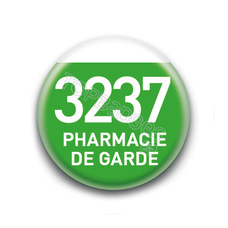 Magnet rond : 3237 Pharmacie de garde