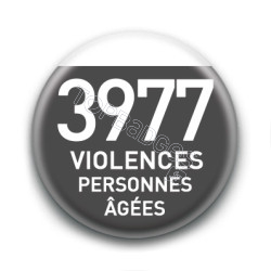 Magnet rond : 3977 Violences personnes âgées