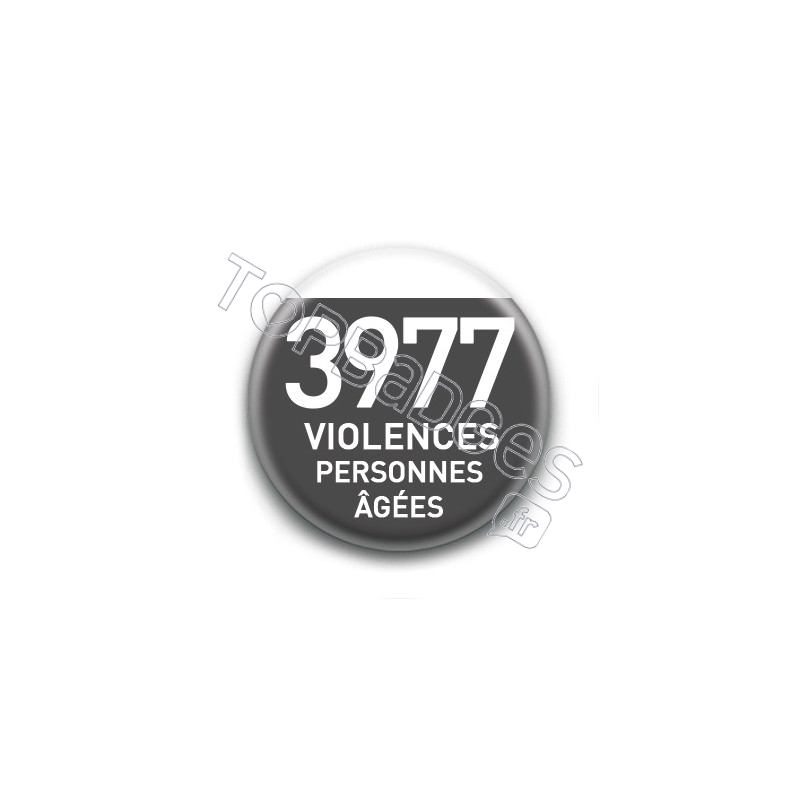 Magnet rond : 3977 Violences personnes âgées