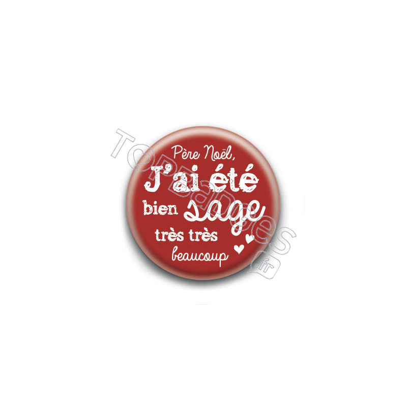 Badge : J'ai été sage