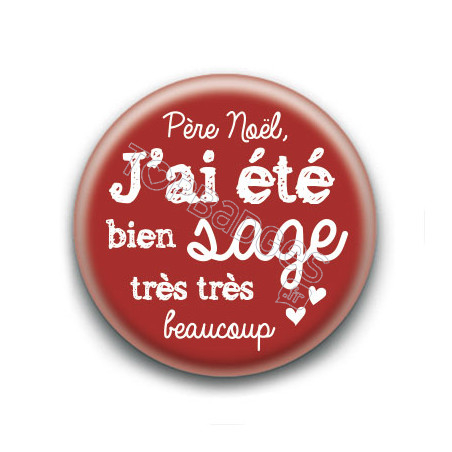 Badge : J'ai été sage
