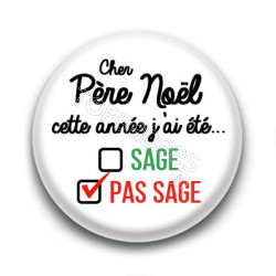 Badge : Pas sage