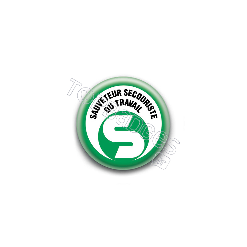 Badge : Sauveteur secouriste du travail
