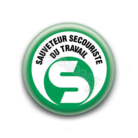 Badge : Sauveteur secouriste du travail