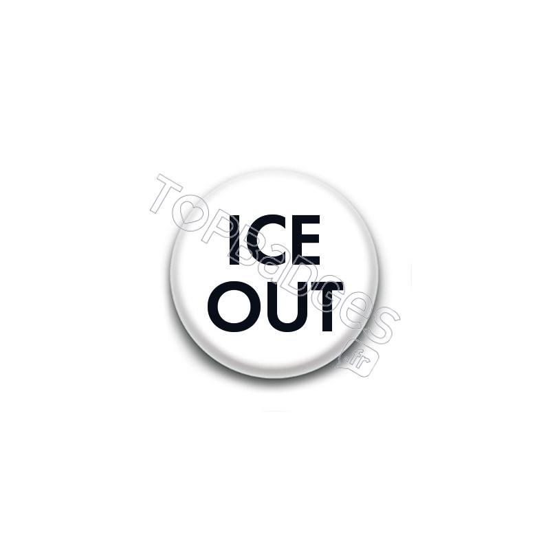 Badge : ICE OUT