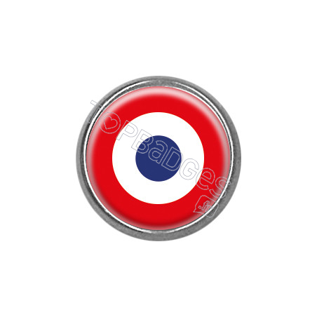 Pins rond : Cocarde française