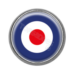 Pins rond : Cocarde anglaise
