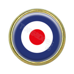 Pins rond : Cocarde anglaise