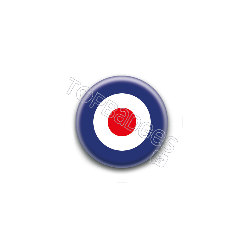 Badge : Cocarde anglaise