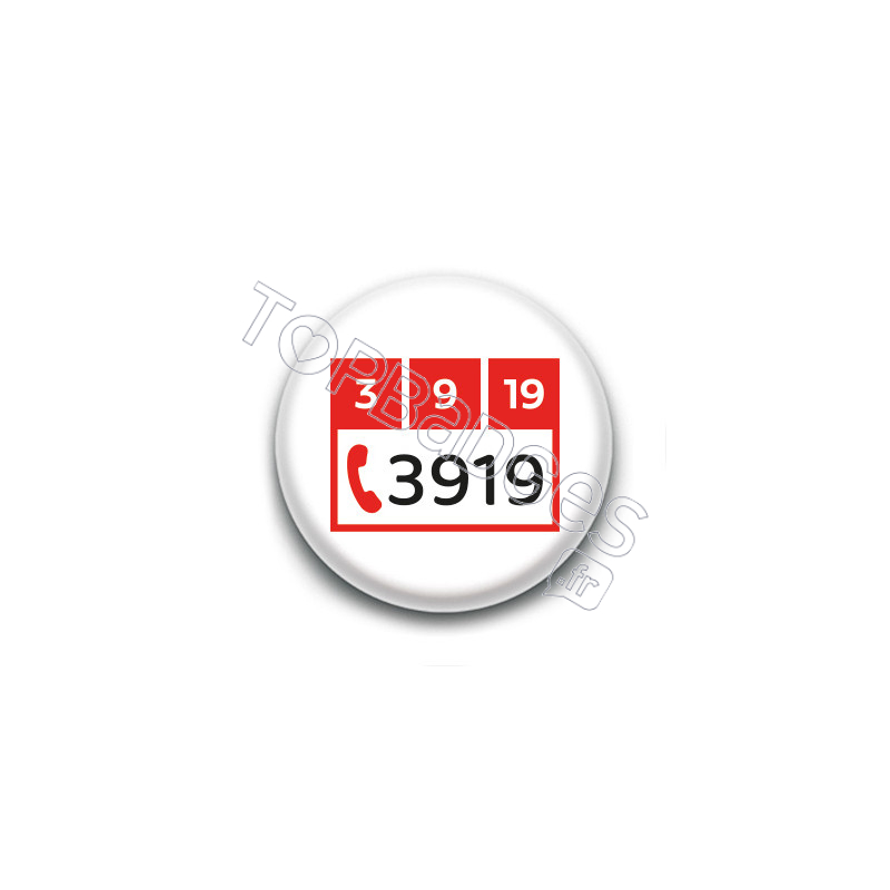 Badge : 3919 contre les violences conjugales