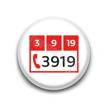 Badge : 3919 contre les violences conjugales