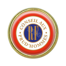 Pin's rond doré : Conseil aux prud'hommes