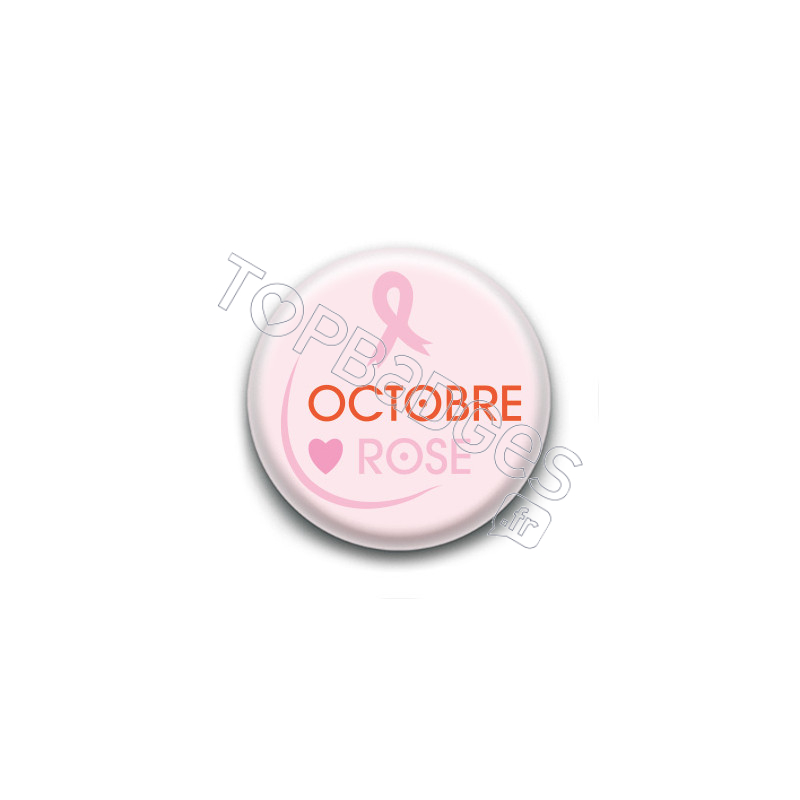 Badge : Octobre Rose