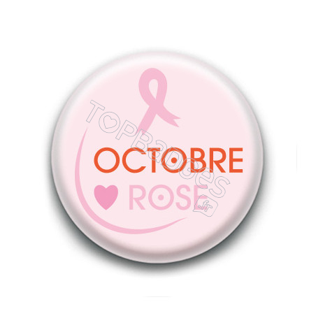 Badge : Octobre Rose