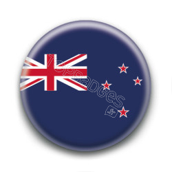 Badge : Drapeau Nouvelle Zélande