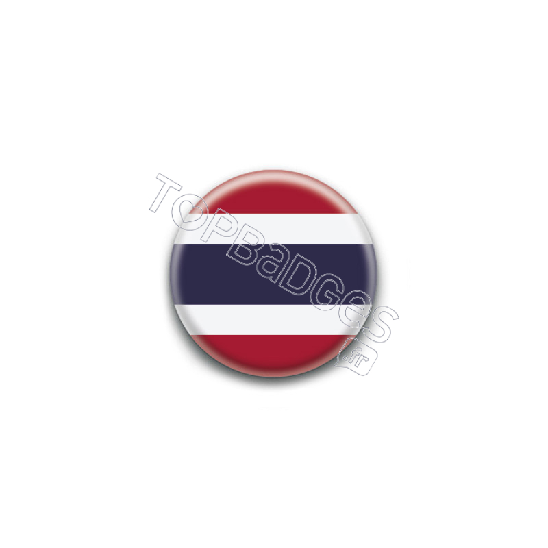Badge : Drapeau Thaïlande