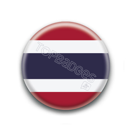 Badge : Drapeau Thaïlande